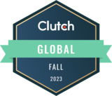 Clutch Global B2B Award Fall 2023
