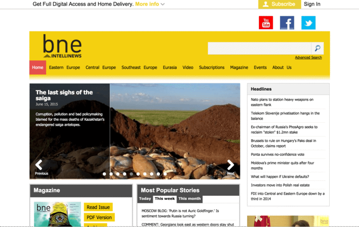 Business News Europe