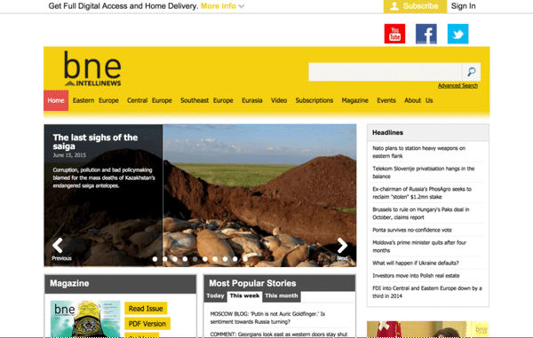 Business News Europe