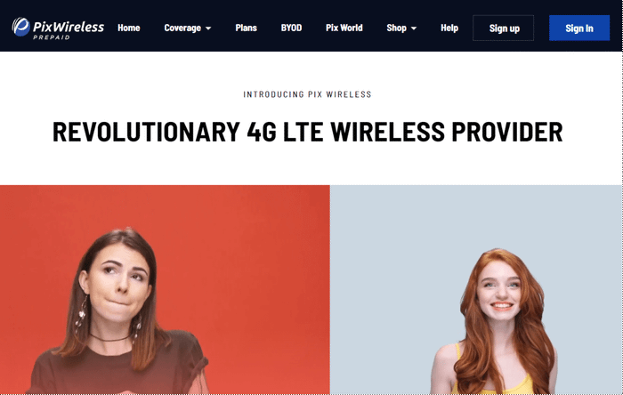 Pix Wireless: Mobile Network Plans Platform