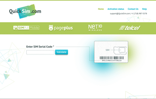 Quick Sim Portal