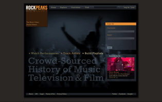 Rock Peaks: Music Video Archive Platform