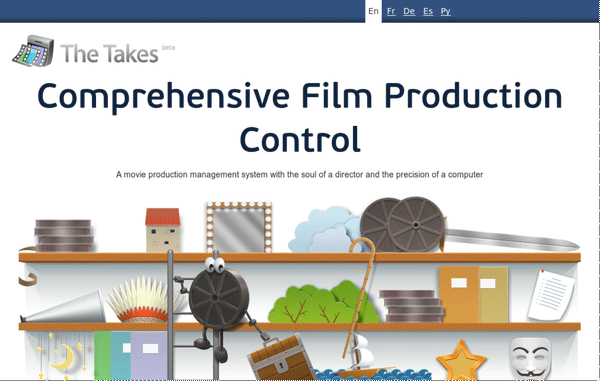 The Takes: Film Production Management Platform