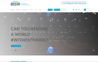 Unison: Платформа благотворительного фонда